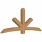 Ekena Millwork Alberta Smooth Timber Gable Bracket, Western Red Cedar, 96"W x 40"H x 5 1/2"D x 5 1/2"F, 10/12 Pitch GBW096X40X0606ALB00SWR - alternate 4